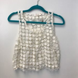 Floral cover crop top